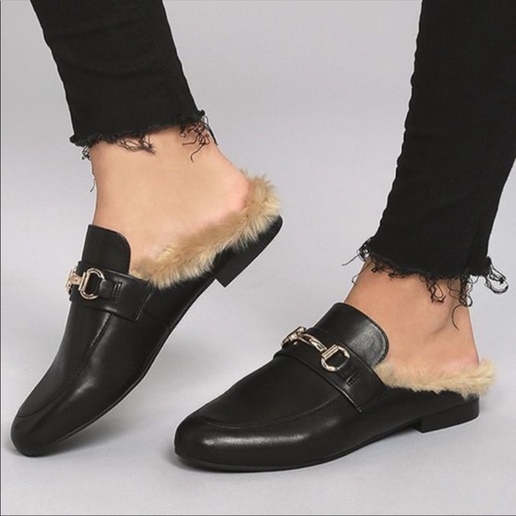 Steve Madden | Shoes | Steve Madden Jill Faux Fur Mules | Poshmark